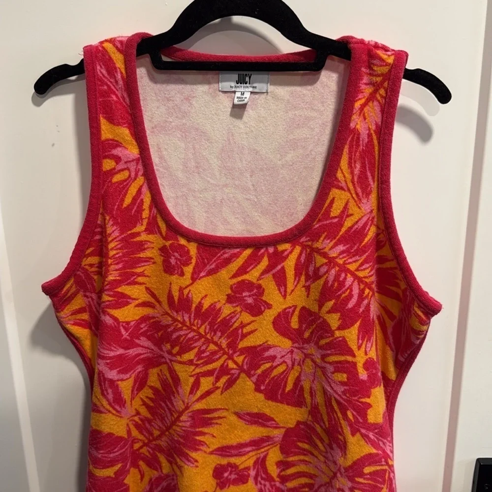 Juicy Couture Dress Beach Cover Terry Cloth